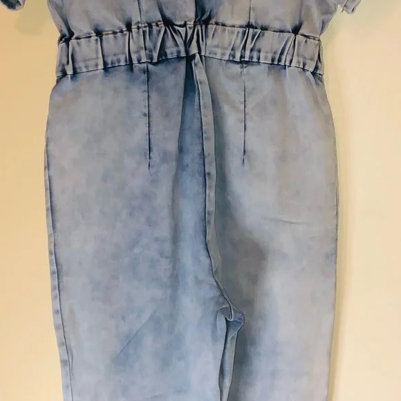 Light Blue Utility Jumpsuit by: Highlight - Picture 3 of 9